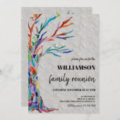 Rustige gezinshereniging kaart (Voorkant / Achterkant)