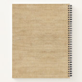 Rustige gezinshereniging voor het monogram kookboe notitieboek (Achterkant)