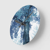 Rustige Ginkgo Dream 4 #art #tree Ronde Klok (Hoek)