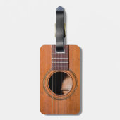 Rustige gitaar bagagelabel (Achterkant verticaal)