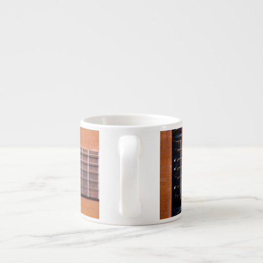 Rustige gitaar espresso kop (Achterkant)