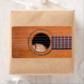 Rustige gitaar etiket (Insitu)
