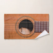 Rustige gitaar handdoek (Handdoek)