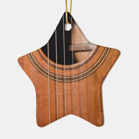 Rustige gitaar keramisch ornament (Links)