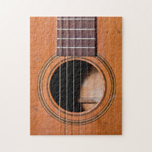 Rustige gitaar legpuzzel