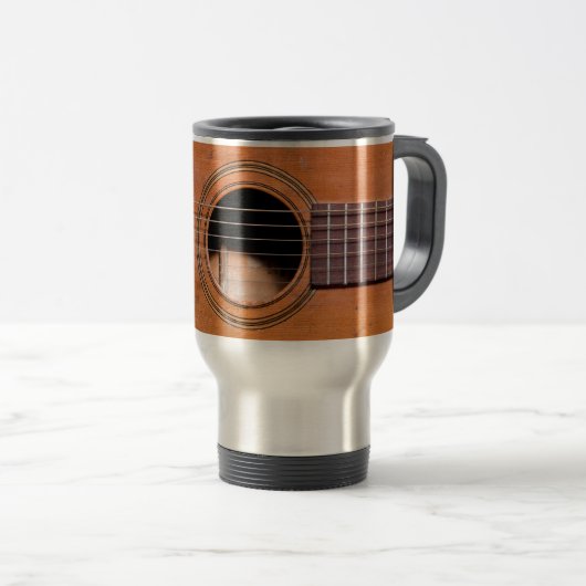 Rustige gitaar reisbeker (Voorkant rechts)
