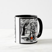 Rustige GLEN Golden Retriever Mok (Voorkant rechts)