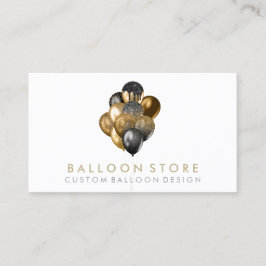Rustige Glitter Event Party Decor Balloon Visitekaartje