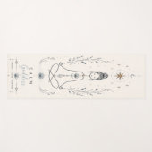 Rustige Godin Meditatie Yoga Mat (Voorkant (horizontaal))