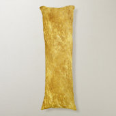 Rustige Gold Digital-afdrukken Lichaamskussen (Voorkant Verticaal)
