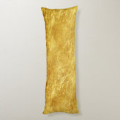 Rustige Gold Digital-afdrukken Lichaamskussen (Achterkant (Verticaal))
