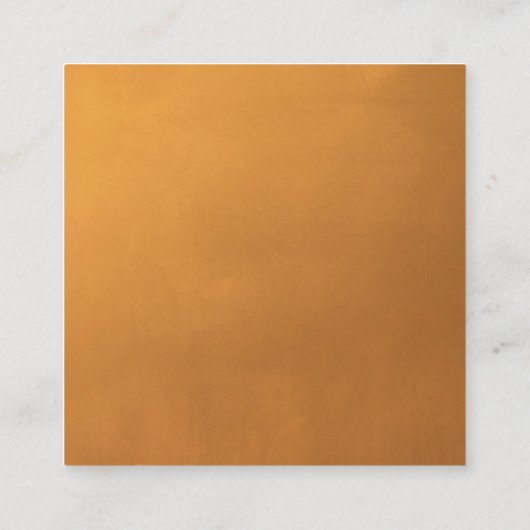 Rustige Gold Earth Tone Fall Wedding QR Code RSVP Informatiekaartje (Achterkant)