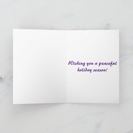 Rustige Golden Retriever vakantie Feestdagen Kaart (Binnen)