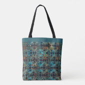 Rustige golven tote bag (Achterkant)