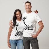 Rustige golven van erfenis t-shirt (Unisex)