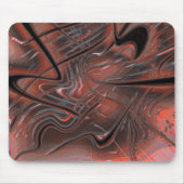 Rustige golvende slagen met rookschaduw op hol muismat (Voorkant)