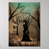 Rustige Gothic Steampunk Art Victoriaans Poster va (Voorkant)