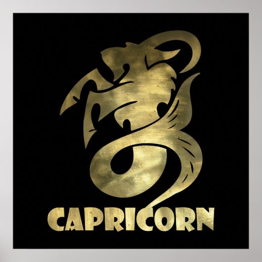 Rustige goudcapricorgeit 2 poster (Voorkant)