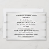 Rustige gouden Hoefijzers Zilver Wht H Vrijgezelle Kaart (Achterkant)