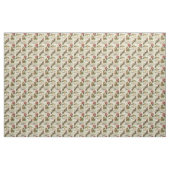 Rustige  gouden kerstfeestdagen stof (Yard (91,4 cm))