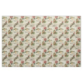Rustige  gouden kerstfeestdagen stof (Fat Quarter)