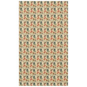 Rustige  gouden kerstfeestdagen tafelkleed (Voorkant)