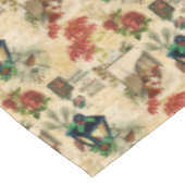 Rustige  gouden kerstfeestdagen tafelkleed (Gekanteld)