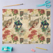 Rustige  gouden kerstfeestdagen tissuepapier (Craft)