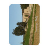 Rustige gouden kleuren van wijnmakerijen: Toscane  Magneet (Verticaal)