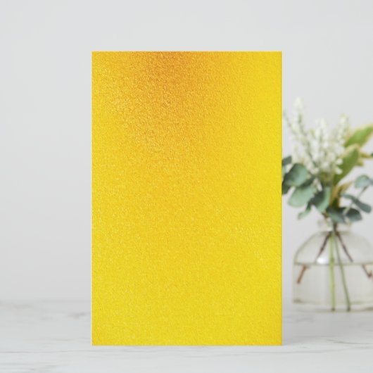 Rustige goudverlooptextuur briefpapier (Staand voorkant)