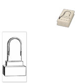 Rustige grafsteen  Rubberstempel (Gestempeld)