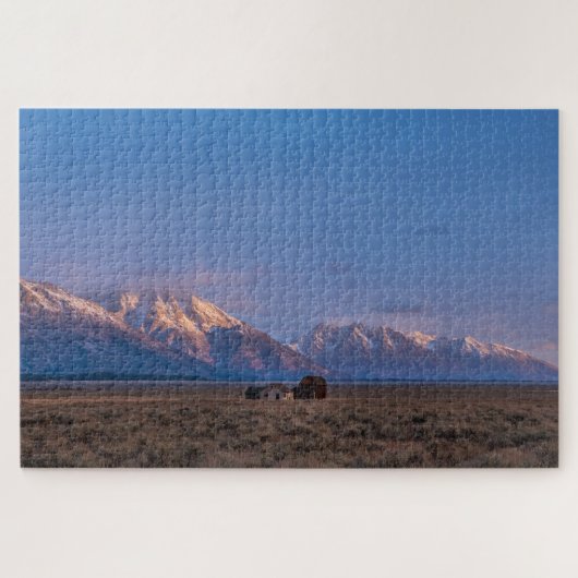 Rustige Grand Tetons Legpuzzel (Horizontaal)