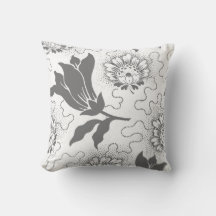 Rustige  Grijze Farmhouse Style Floral