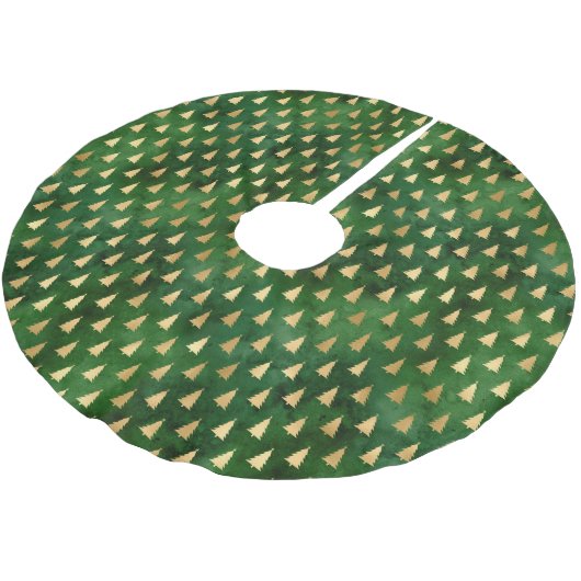 Rustige  groene kerstbomen kerstboom rok (Gekanteld)