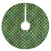 Rustige  groene kerstbomen kerstboom rok (Voorkant)