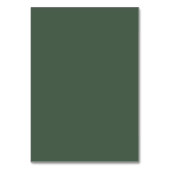 Rustige Groene Minimalistische Dankbaarheidkaart Kaart (Achterkant)
