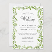 Rustige groene olifantenLijst Kaart (Voorkant)