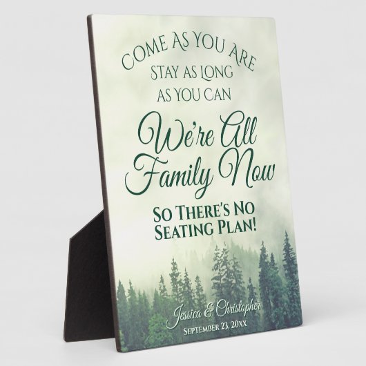 Rustige groene stekels Bieden zonder zitplank Fotoplaat (Zijkant)