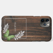 Rustige groene vlinder Case-Mate iPhone case (Achterkant (horizontaal))