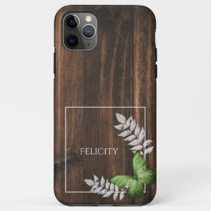 Rustige groene vlinder Case-Mate iPhone case