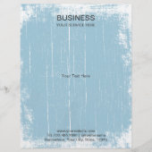 Rustige Grunge Light Blue Brochures (Voorkant)