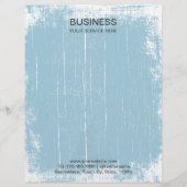 Rustige Grunge Light Blue Brochures (Achterkant)