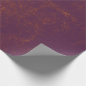 Rustige  Grunge Paarse verbrande Oranje textuur Cadeaupapier (Hoek)