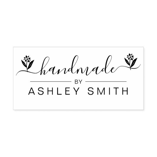 Rustige handgemaakte eBay Manuscript Rubberstempel (Afrduk)