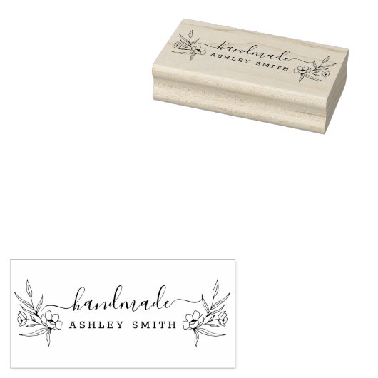 Rustige handgemaakte eBay Manuscript Rubberstempel (Gestempeld)