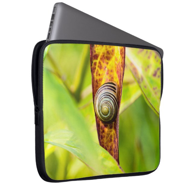 rustige hechting laptop sleeve (Voorkant Rechts)