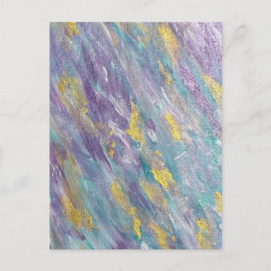 Rustige heerschappij moderne kunst briefkaart (Voorkant)
