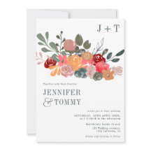 Rustige herfst bogundy groene bloemetjesfotobruilo