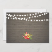 Rustige Herfst Floral Surprise Retirement Party Kaart (Achterkant)