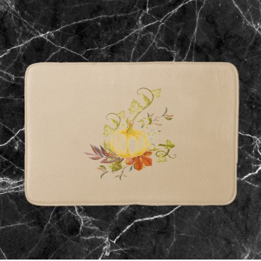 Rustige Herfst - Geel beige en goudherfst Badmat